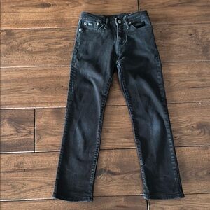 Polo Ralph Lauren Black Jeans size 8 kids.